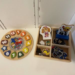 Paw Patrol Puzzle & Magnetic Dress  Up Set